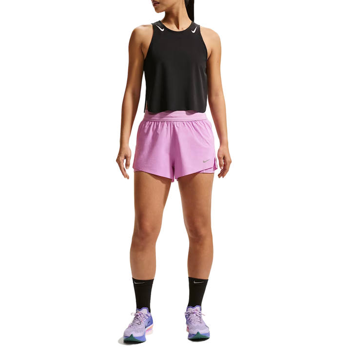 Nike Nike Running Shorts Women's Light Pink/Totem Black Purple Moderate