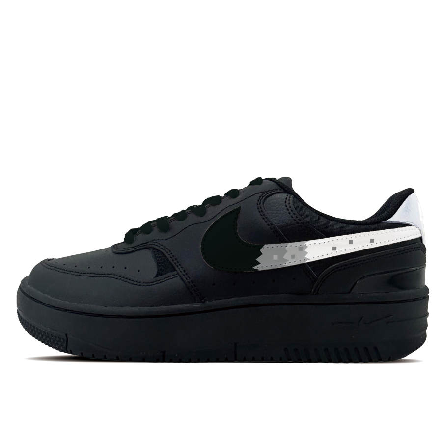 Nike Nike Gamma Force Kitten Vegan Synthetic Leather Abrasion Resistant Low top Skateboard Shoes Women's Black