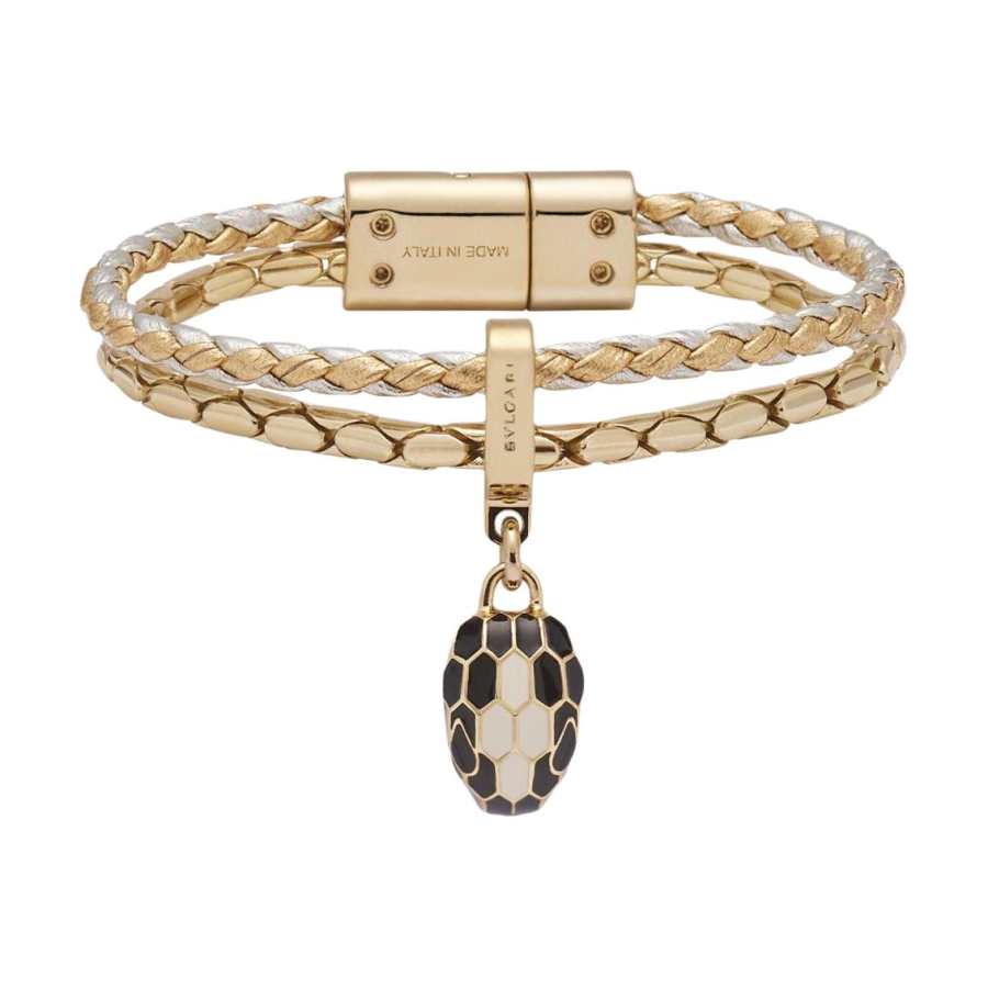 BVLGARI Serpenti Forever Series Bracelets Women's Gold
