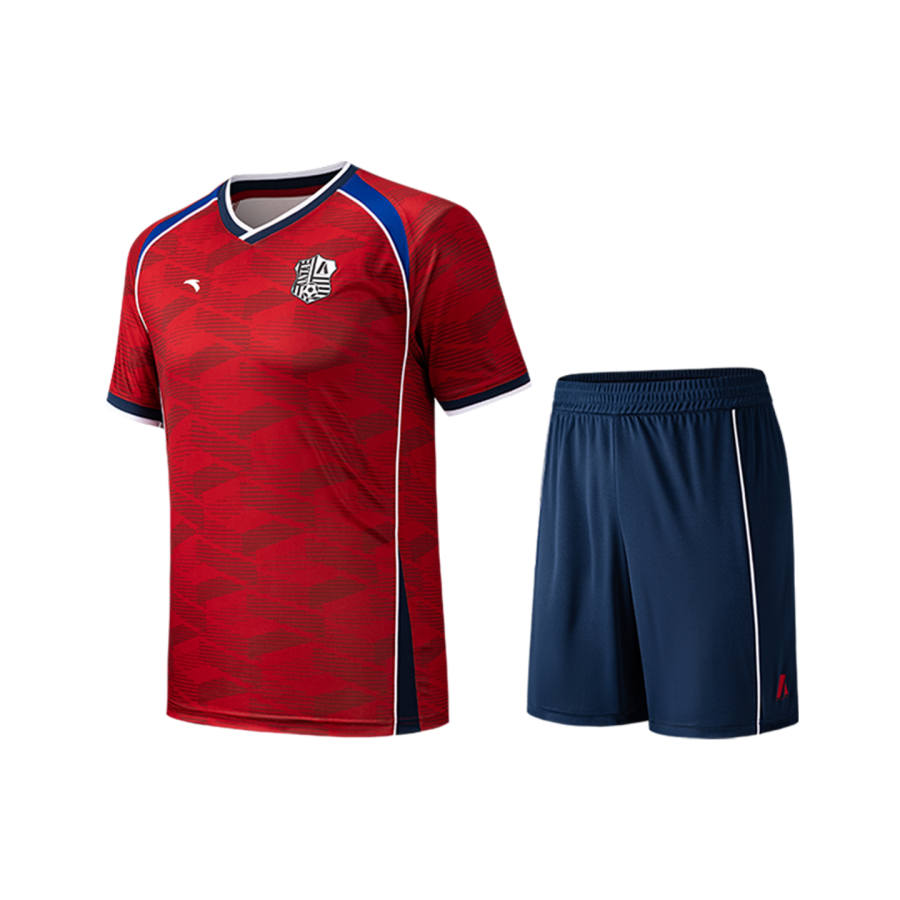 Anta Basketball Suit Men's Joyful Red