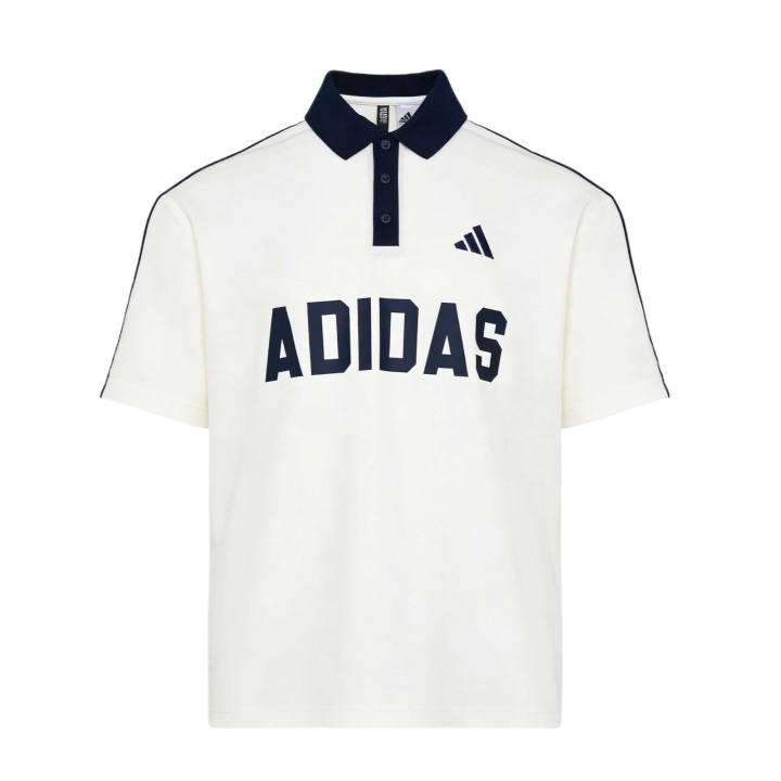 Adidas Adidas Polo Shirts Unisex Jade White Polo Collar Moderate