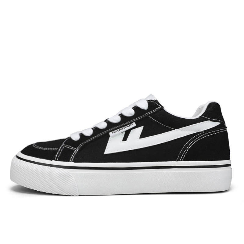 WARRIOR Slip Resistant, Breathable, Lightweight, Height Increasing Low top Canvas Shoes Women's