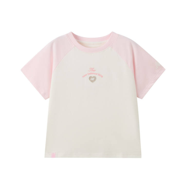 New Balance New Balance Kids T Shirts Crew Neck Moderate