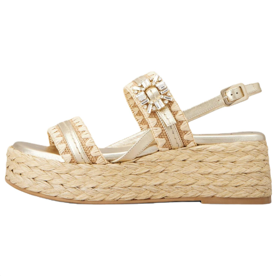 Roger Vivier One Strap Sandals 6.1cm Women's Gold