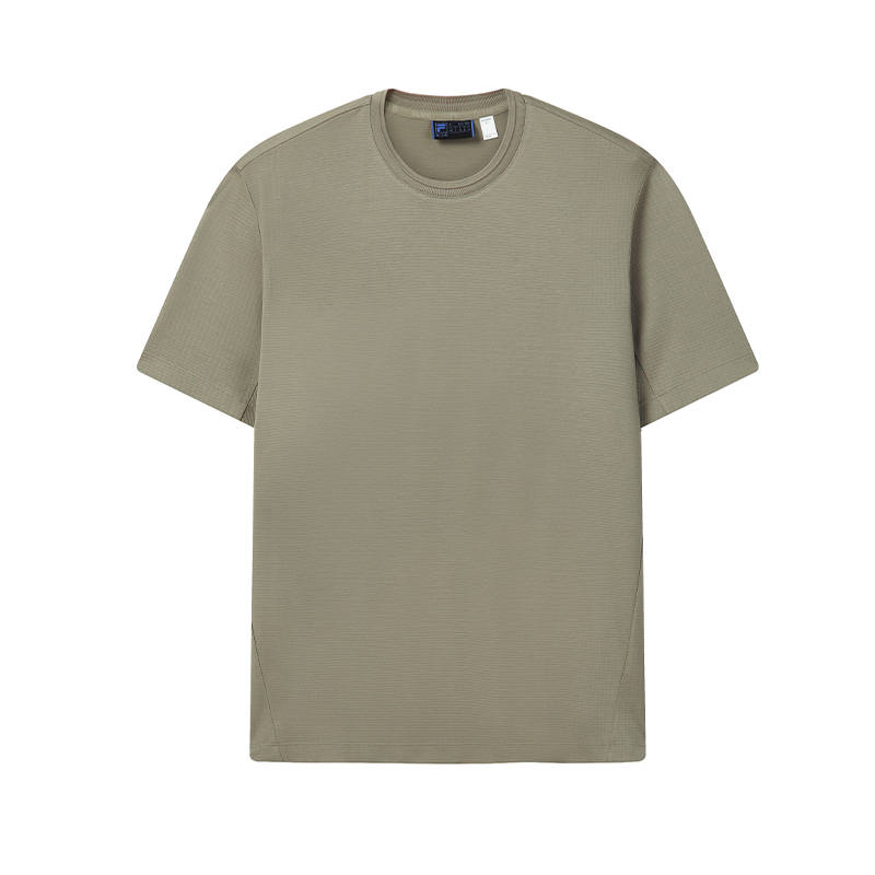 FILA BLUE T Shirt Men's Falling Stone Brown