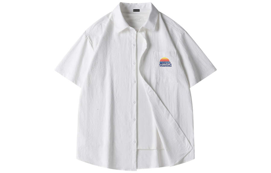 MostwantedLab Shirts Unisex Lapel Moderate Shirt