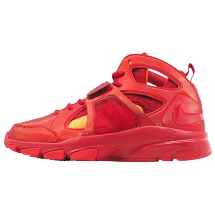 Nike Nike Zoom Huarache Mid top Basketball Shoes Men's Red
