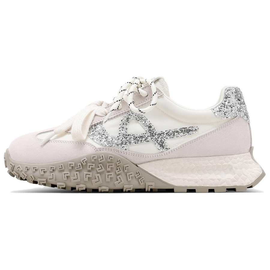 ST&SAT Textile, Synthetic Leather Low top Casual Shoes Women's