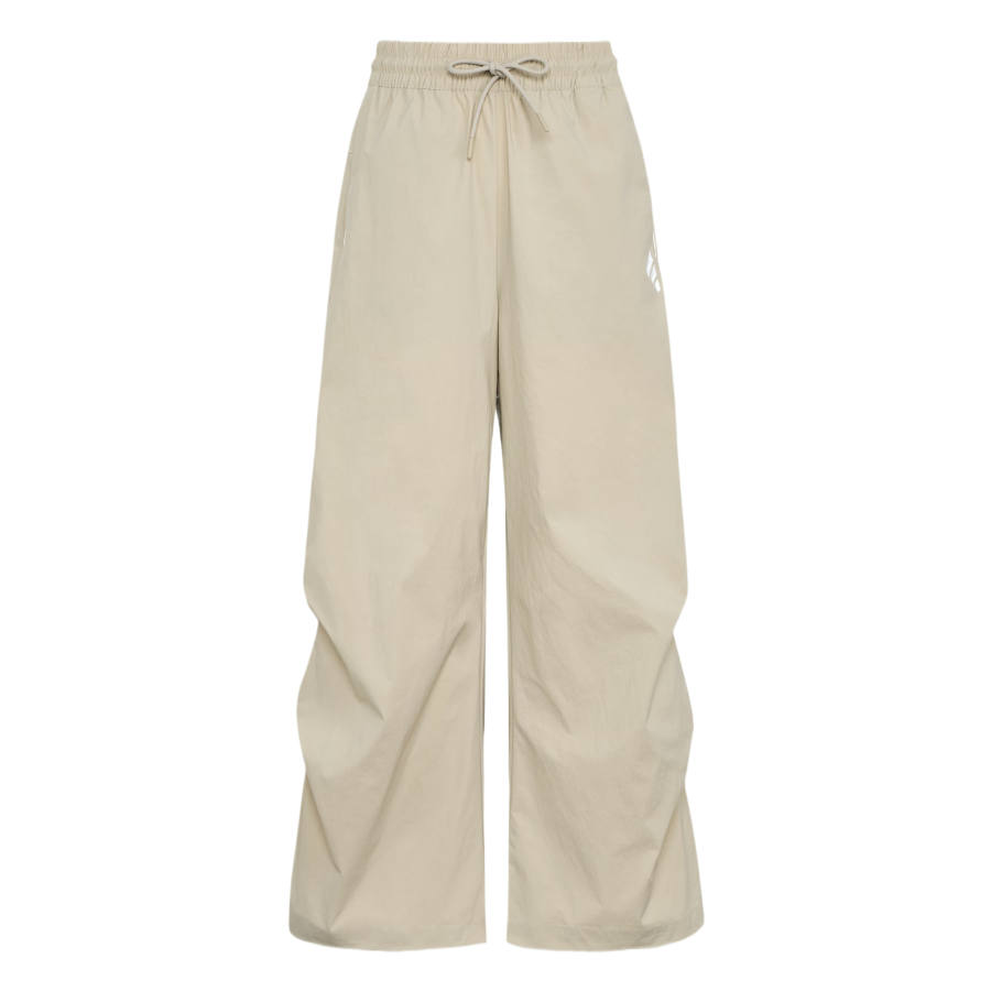 Adidas Adidas Casual Pants Women's Light Sesame Gray Moderate Straight Fit Pants