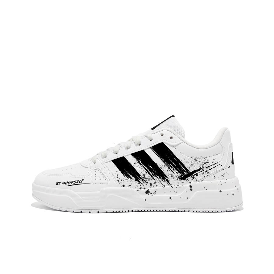 Adidas Adidas LITE BALLER Racing Life Synthetic Leather, Leather Slip Resistant Cushioning Abrasion Resistant Low top
