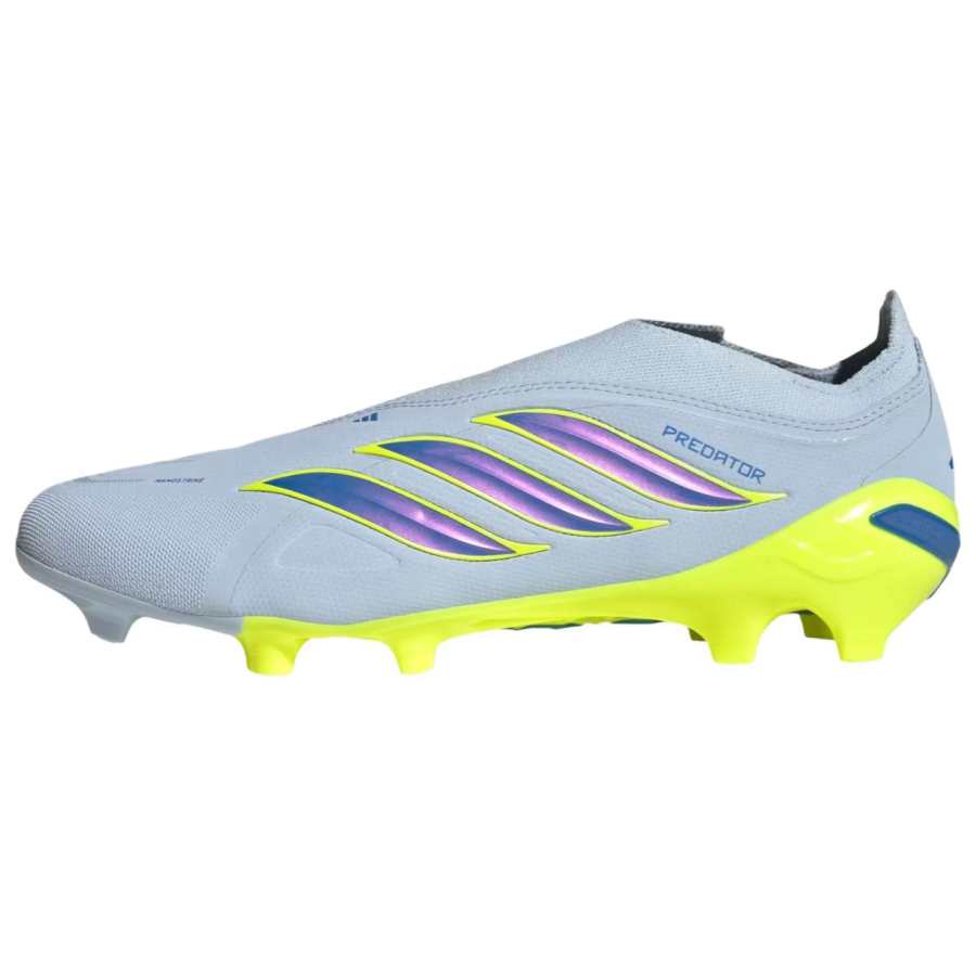 Adidas Predator League Adidas Laceless Fg 'Crystal Sky Ray Blue Team Solar Yellow 2'