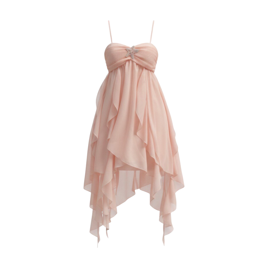 MTHE Slip Dresses Women's V Neck Moderate Short