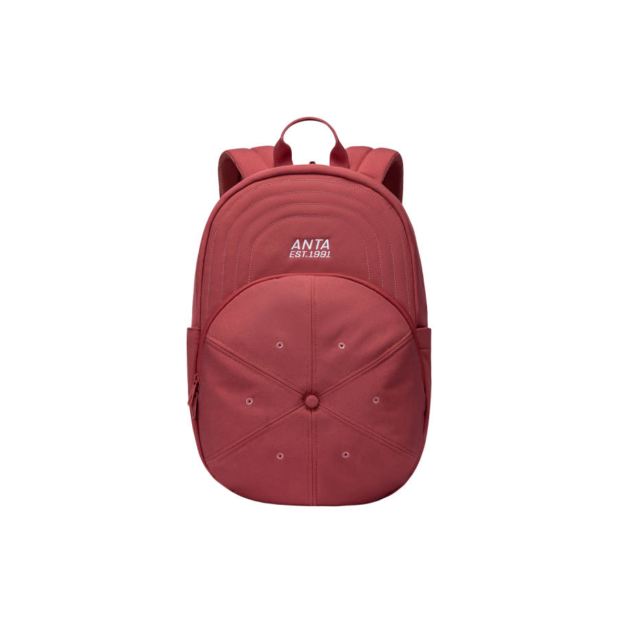 Anta Life Collection Pu Backpack Regular Unisex Magenta Rose Red
