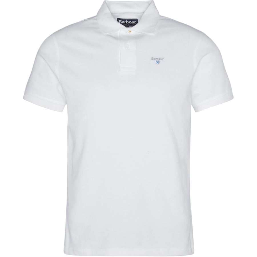 BARBOUR Logo Embroidered Polo Shirt