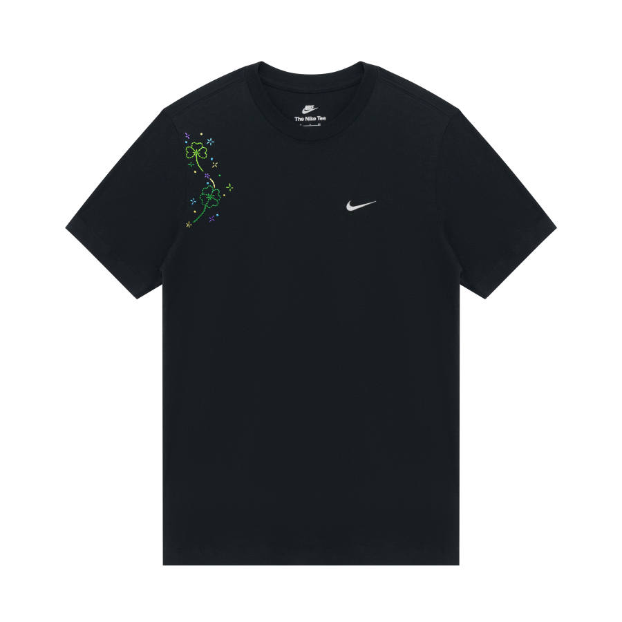 Nike Nike Sportswear T Shirts Unisex Black Crew Neck Moderate Straight Fit