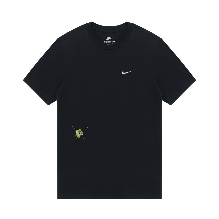 Nike Nike Sportswear T Shirts Unisex Black Crew Neck Moderate Straight Fit