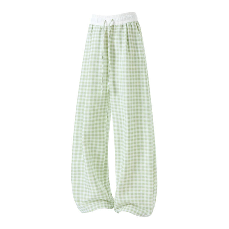 Tonlion Casual Pants Women's Thin Wide Leg Pants