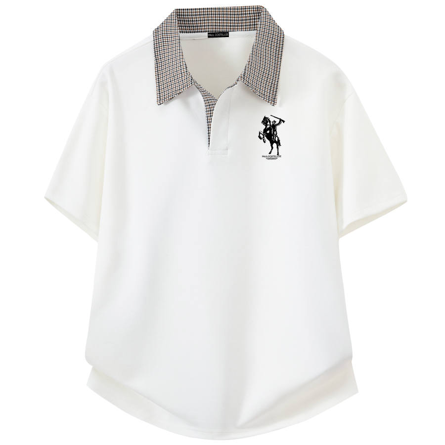 PAUL COSTELLOE T Shirts Unisex Polo Collar Heavyweight