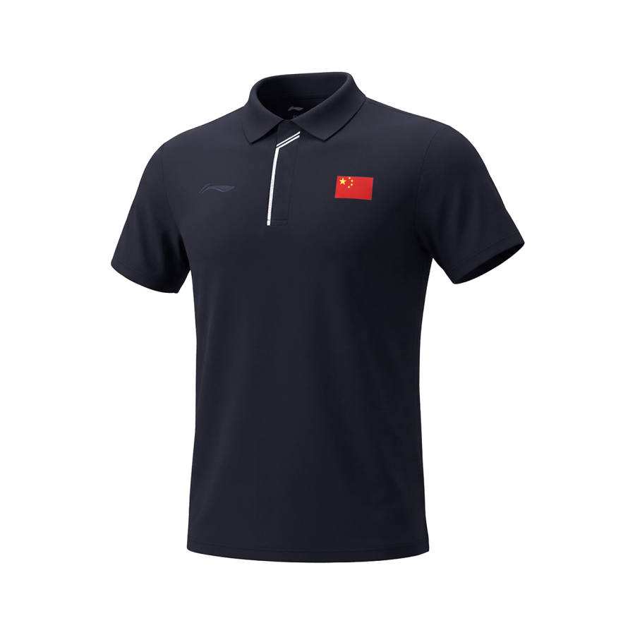 Li-Ning Li Ning Polo Shirt Men's Deep Blue