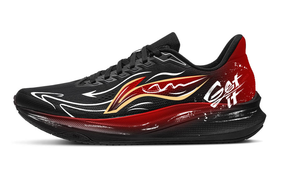 Li-Ning Li Ning Red Hare 9 Jacquard Cushioning Abrasion Resistant Breathable Slip Resistant Low top TUFF RB Rubber Outsole