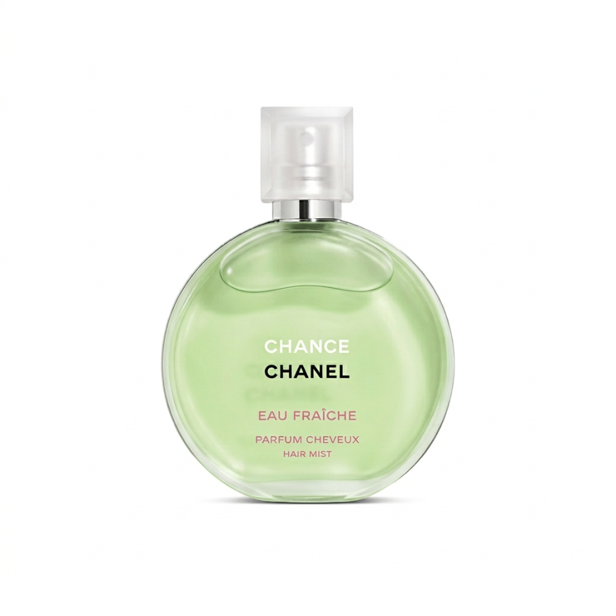 CHANEL Green Encounter Hair Fragrance Spray, Fresh Scent Aromatic Refreshing Woody 35ml