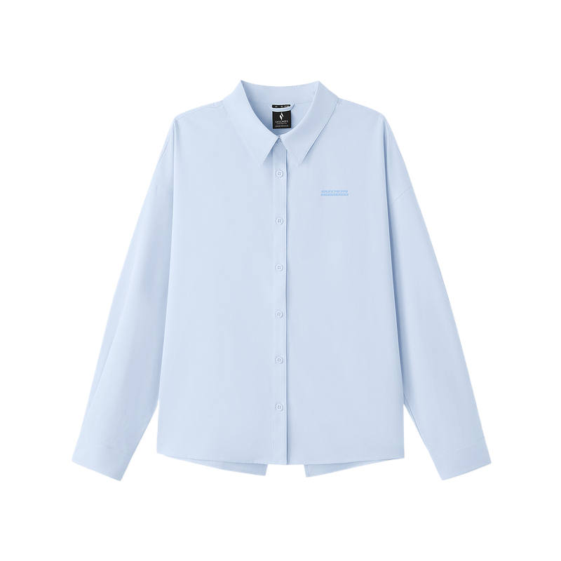 Skechers Shirts Women's Iodine Blue/026P Lapel Moderate