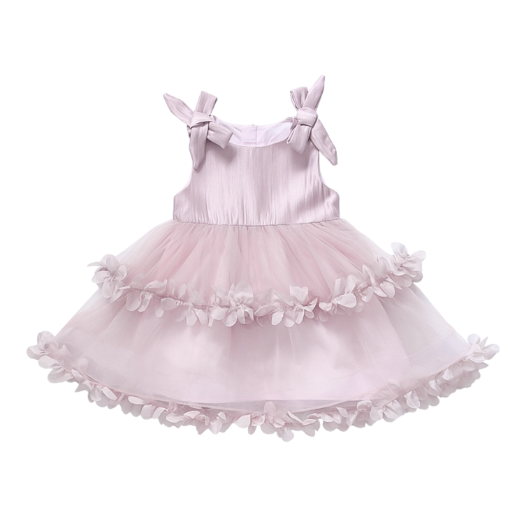Lanza Lanza Kids Dresses Crew Neck Moderate
