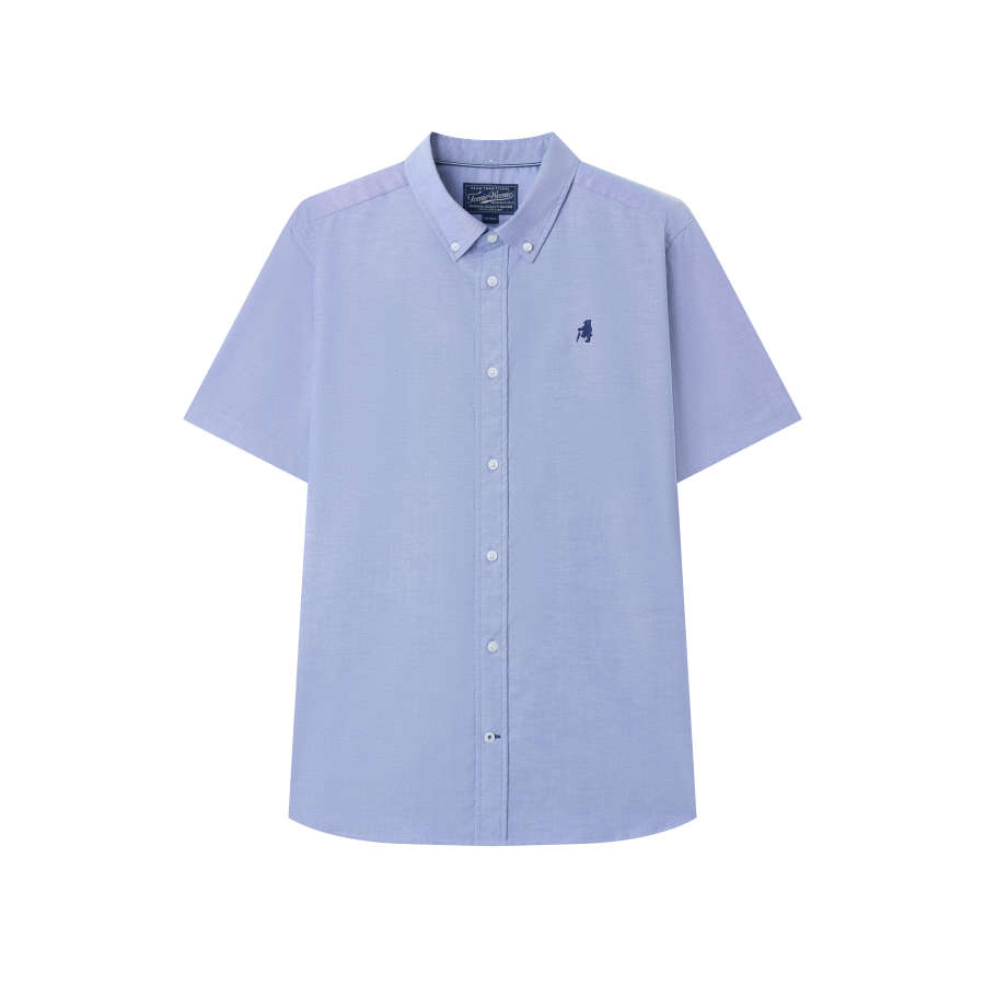 Teenie Weenie Men Evergreen Preppy Style Short Sleeved Shirt Unisex