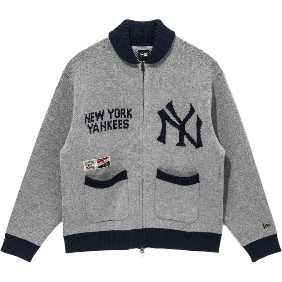 New Era x MLB Knitwear Unisex Gray