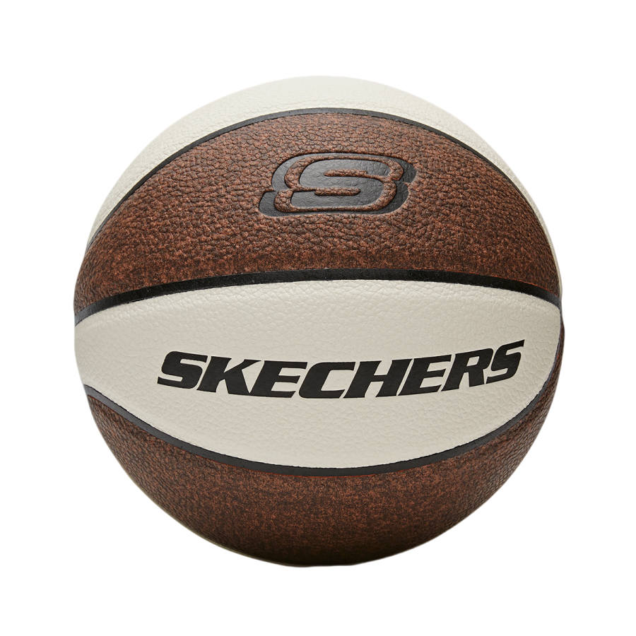 Skechers PU Basketball Beige Brown Size 5 Ball Training Grade School
