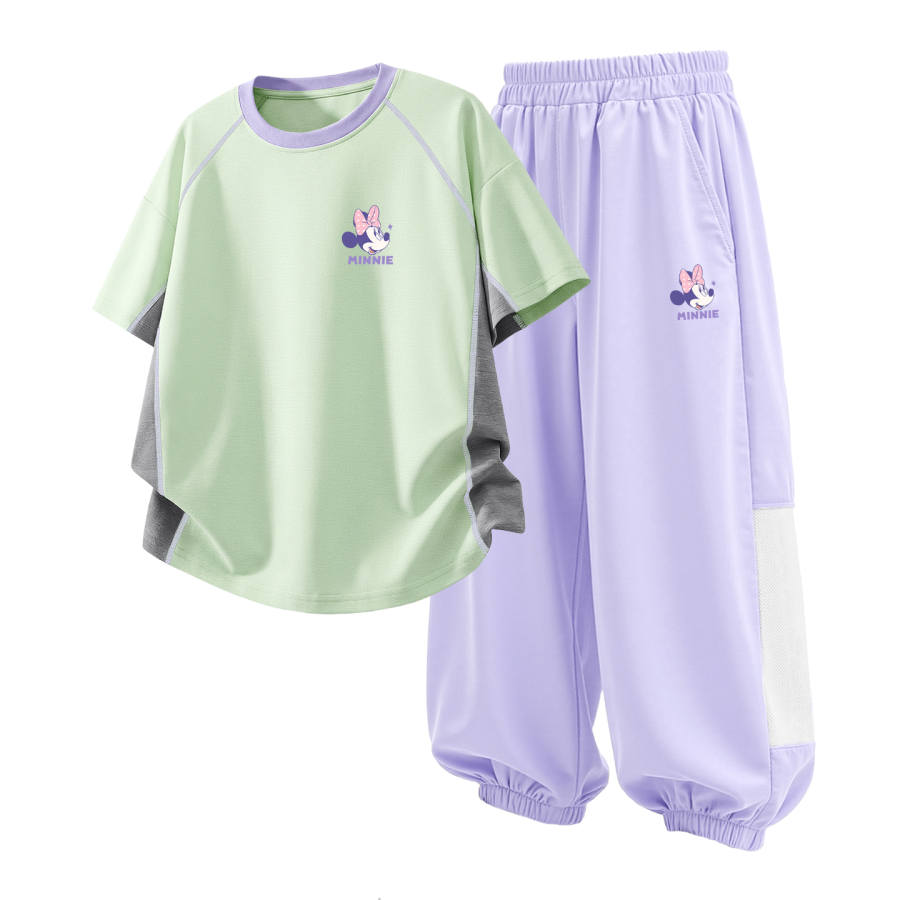 Disney Kids Casual Sportswear Crew Neck Thin