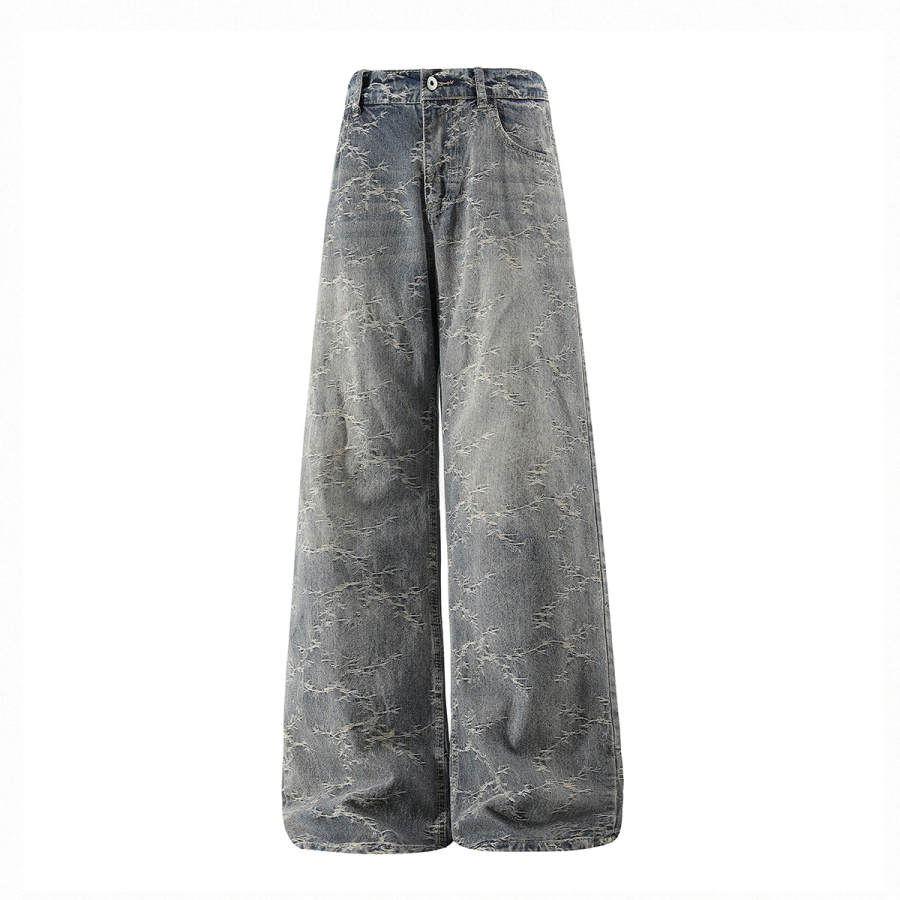 GWAF Jeans Unisex Moderate Straight Fit Pants