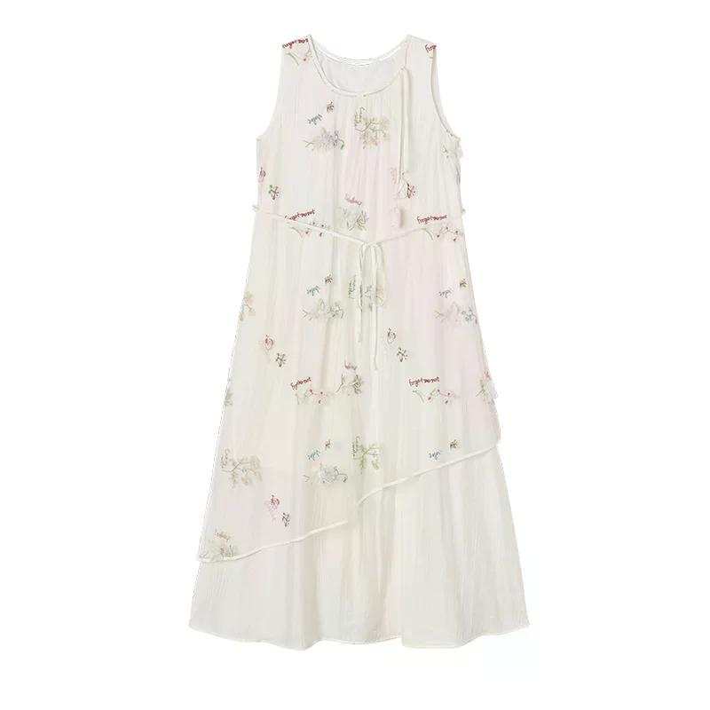 XIANGYING Sleeveless Dress Women's