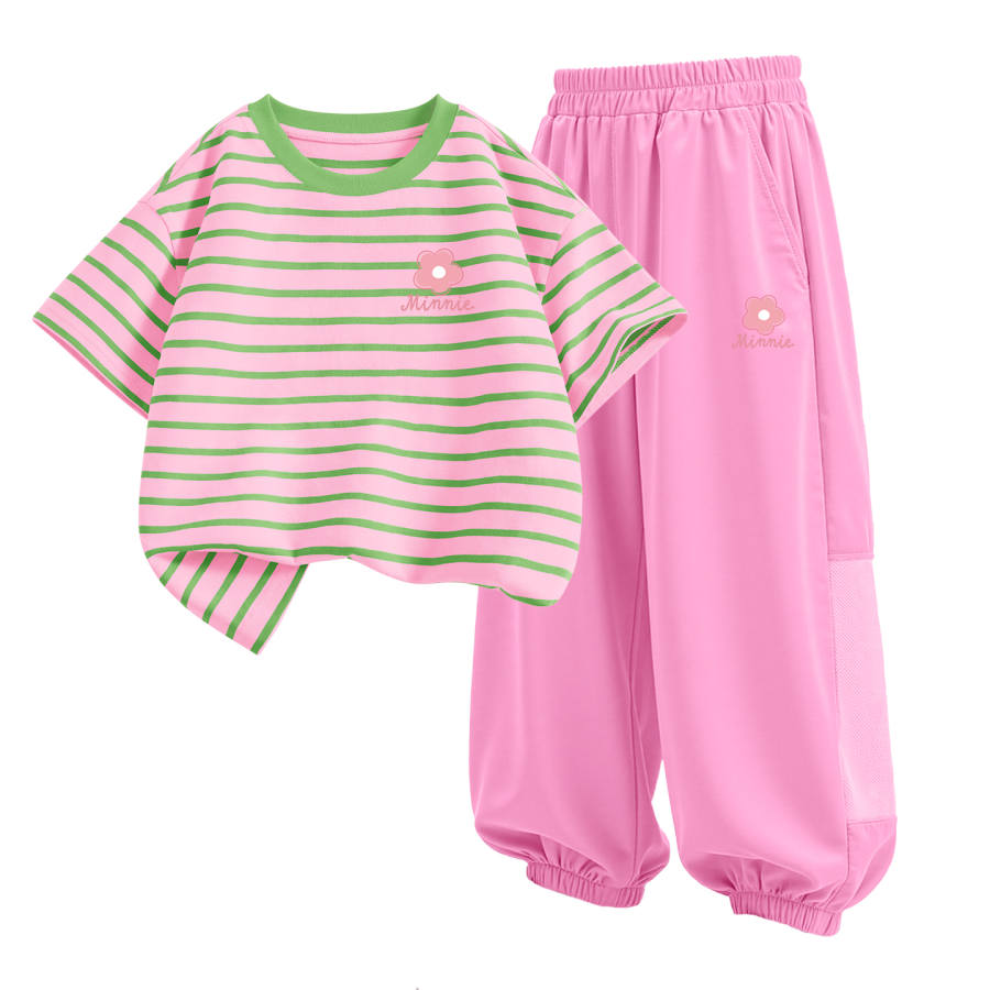 Disney Kids Casual Sportswear Crew Neck Thin