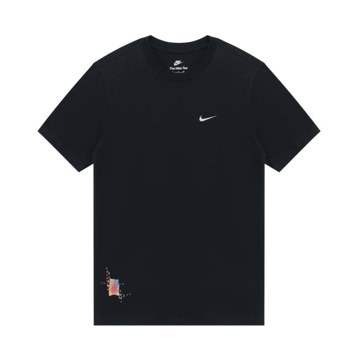 Nike Nike Sportswear T Shirts Unisex Black Crew Neck Moderate Straight Fit