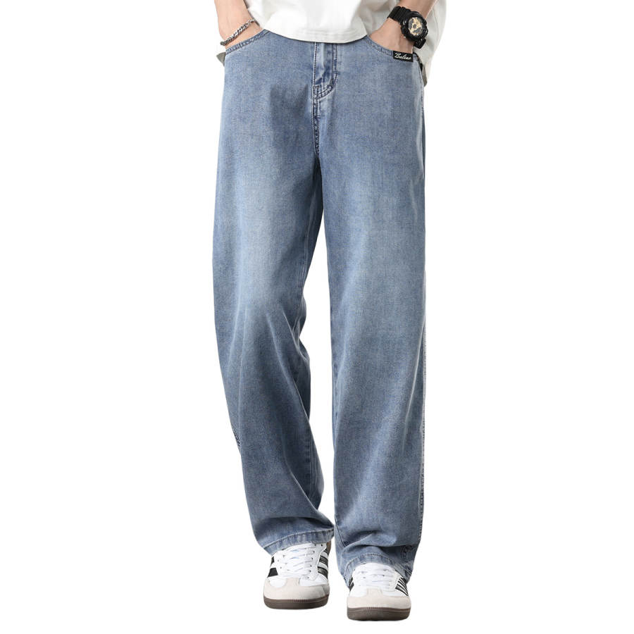 BALENO Jeans Men's Moderate Wide Leg Pants