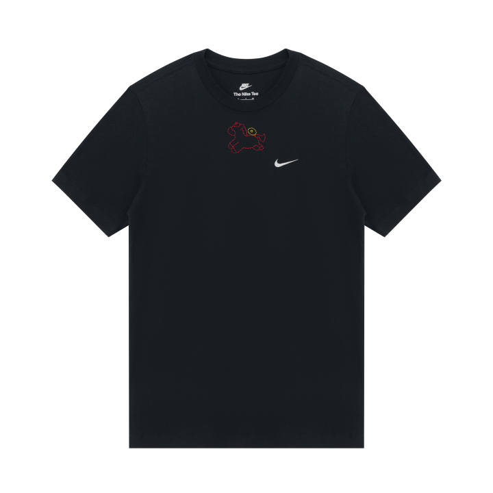 Nike Nike Sportswear T Shirts Unisex Black Crew Neck Moderate Straight Fit