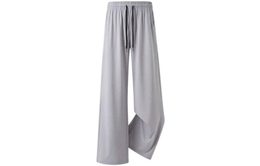 YALU Casual Pants High Quality Unisex Light Gray