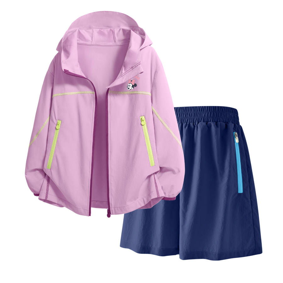 Disney Kids Casual Sportswear Crew Neck Thin