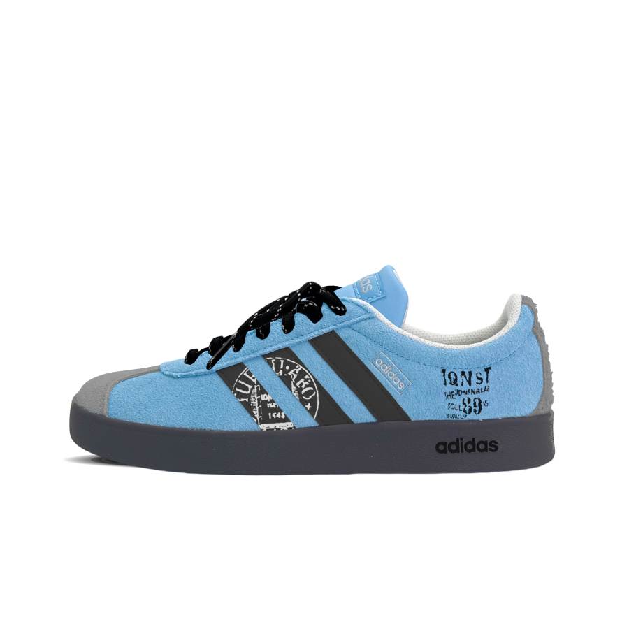 Adidas Adidas VL COURT 2.0 Low top German Army Trainers Unisex Blue Black