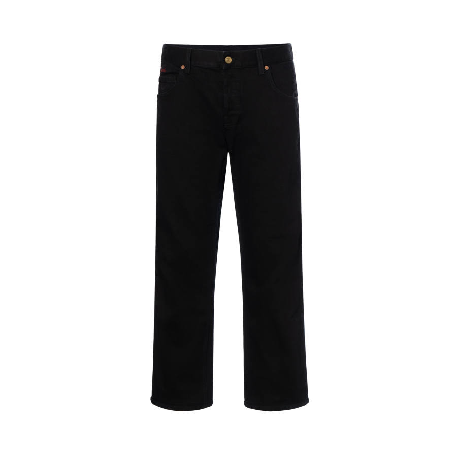 GUCCI 【Previous Season】embroidered-logo straight-leg trousers
