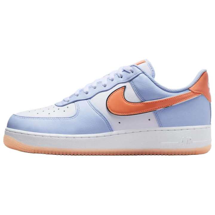 Nike Nike Air Force 1 Low top Skateboard Shoes Men's Hydrogen Blue