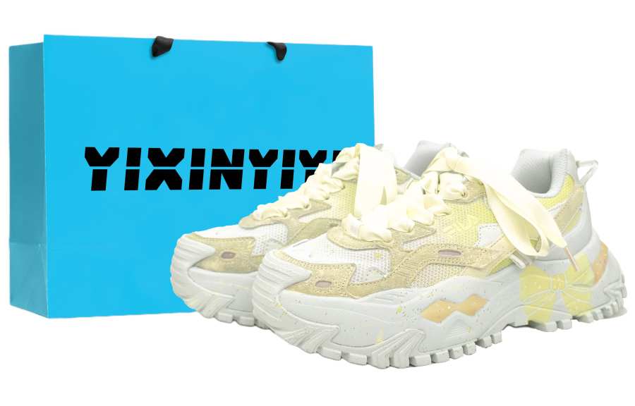 FILA FUSION Low top Chunky Sneakers Women's Yellow Daisy