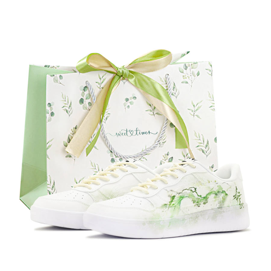 Li-Ning Li Ning Floating Boat Spring And Ming Scene Cushioning Low top Skateboard Shoes Unisex
