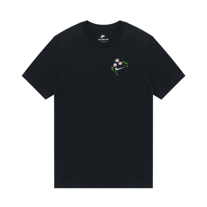 Nike Nike Sportswear T Shirts Unisex Black Crew Neck Moderate Straight Fit