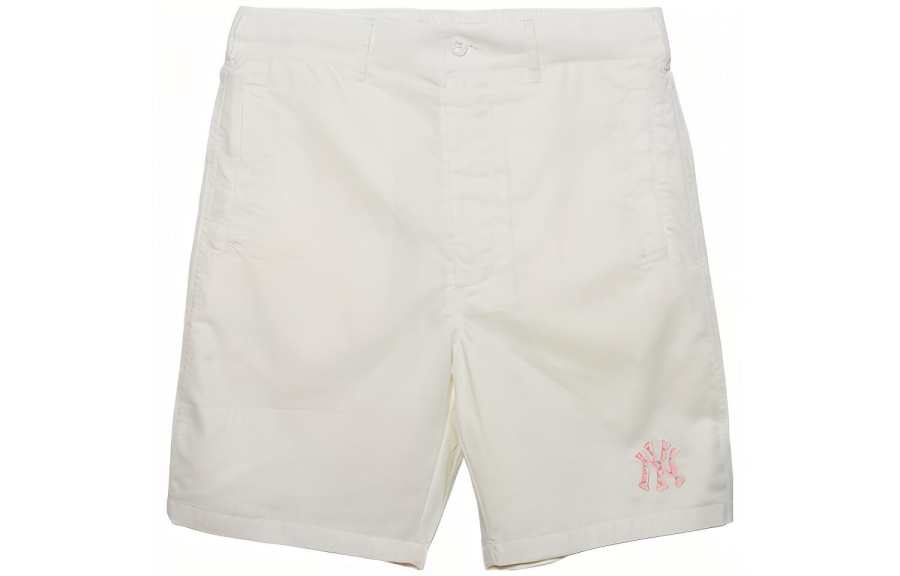 New Era SS23 Casual Shorts Unisex Ivory White