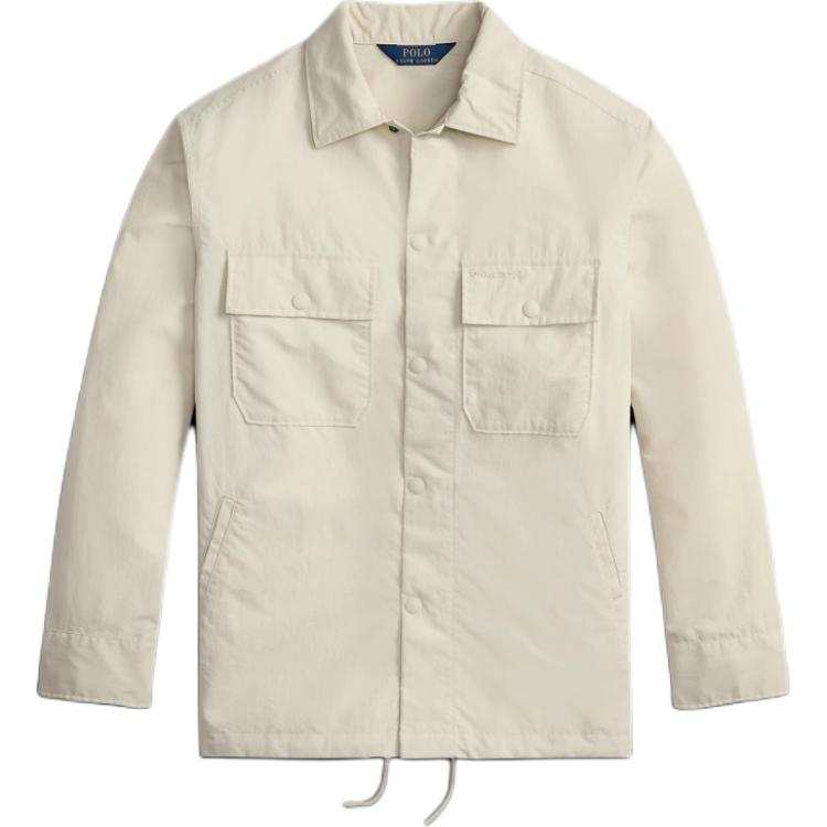 Polo Ralph Lauren Shirts Men's Original Sand Yellow Lapel Moderate