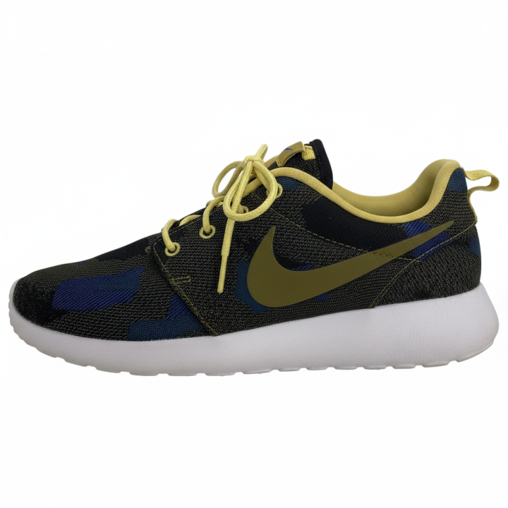 Nike Nike Roshe One Breathable Lightweight Low top Running Shoes Women's Army Green Blue