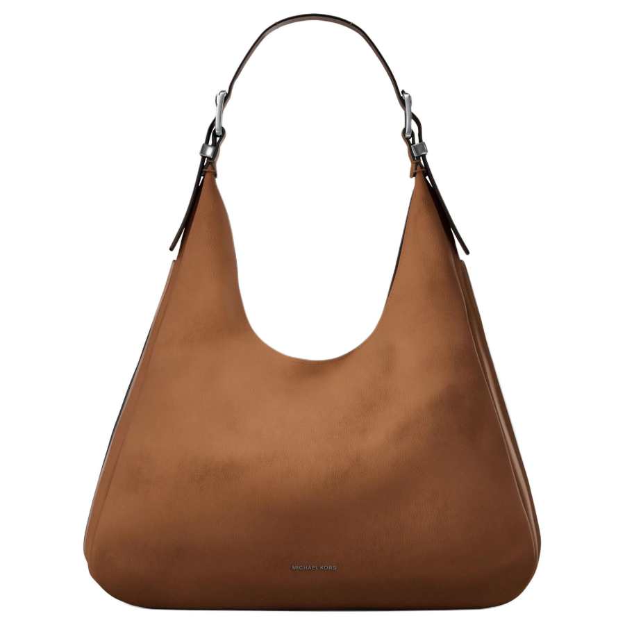 MICHAEL KORS Nolita Fabric With Cow Leather Shoulder Bag Large Women's Brown
