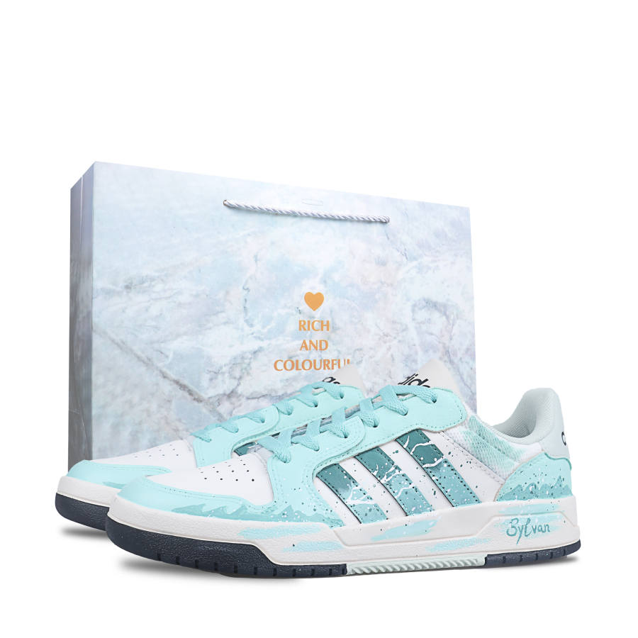 Adidas Neo Entrap Lightweight Low top Skateboard Shoes Unisex Green